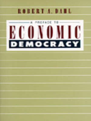 cover image of A Preface to Economic Democracy